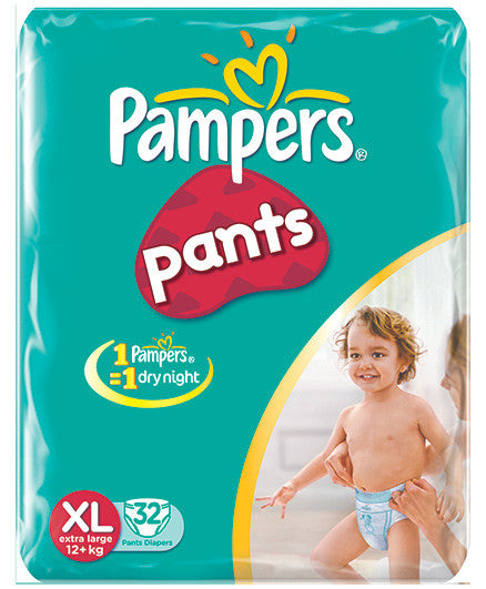 Large pampers deals pants